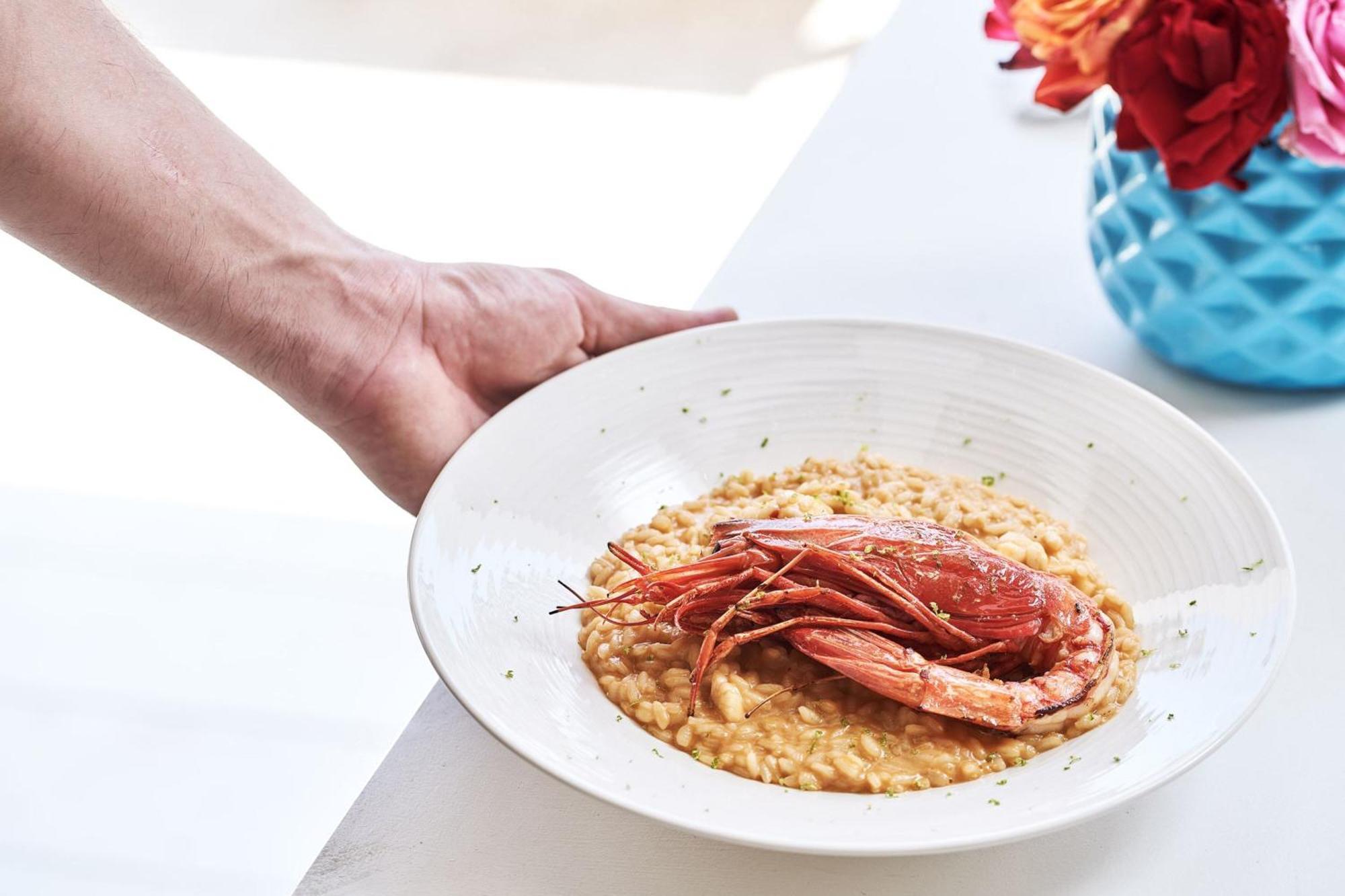 パークレーン ア ラグジュアリー コレクション リゾート アンド スパ リマソール エクステリア 写真 Shrimp and grits