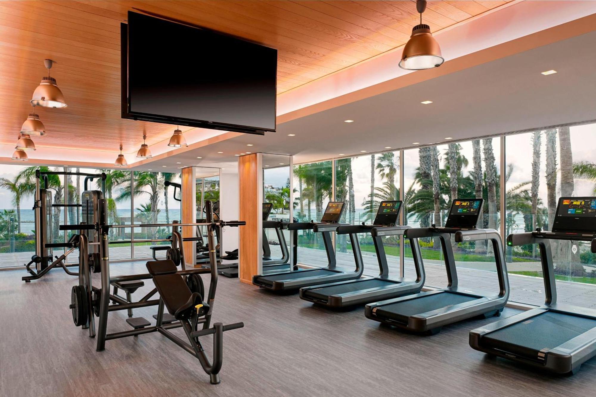 パークレーン ア ラグジュアリー コレクション リゾート アンド スパ リマソール エクステリア 写真 The gym at the hotel
