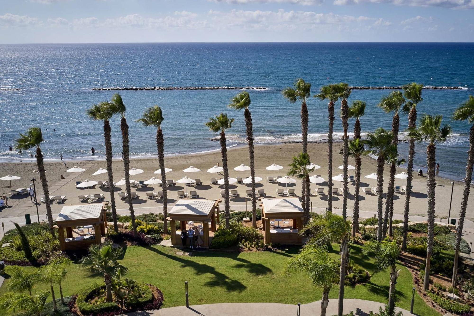 パークレーン ア ラグジュアリー コレクション リゾート アンド スパ リマソール エクステリア 写真 Beach at the Grand Resort